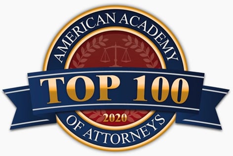 American Academy of Attorneys Top 100 2020